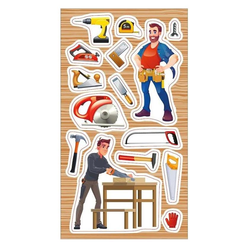 Incood Tischleraufkleber (15 Sticker) (48019864)