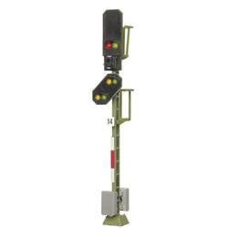 Viessmann Modelltechnik 4014 H0 Lichtsignal mit Vorsignal Blocksignal Fertigmodell DB