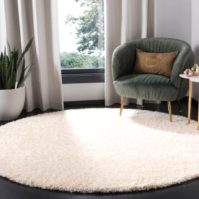 SAFAVIEH Madrid Shag Alisee Solid 2-inch Thick Rug