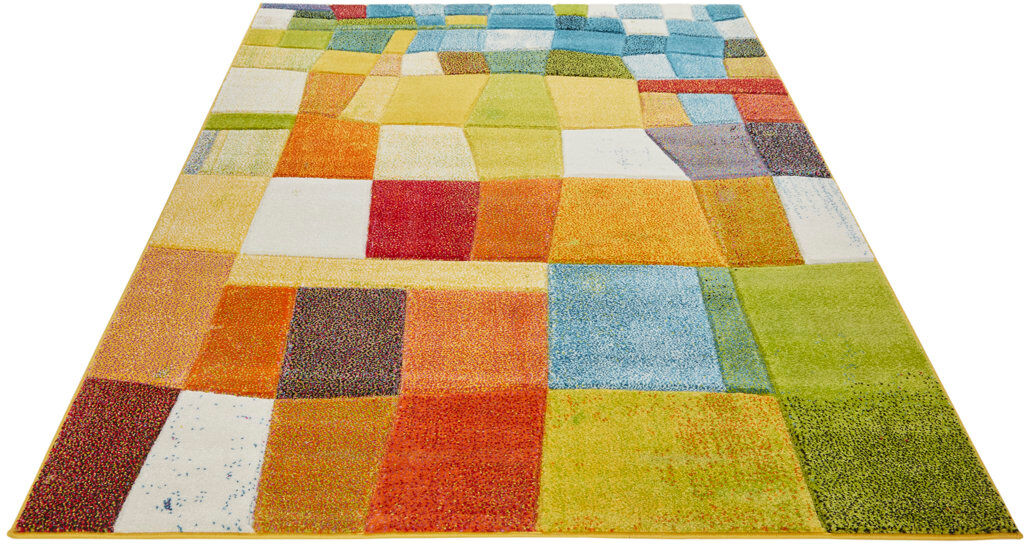 Concept Looms Machine Woven Multicolour Indoor Rug Multicolour Rectangle 80 x 150cm
