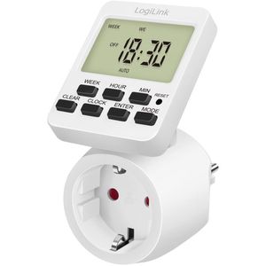 LogiLink Zeitschaltuhr ET0014, digital, Steckdose