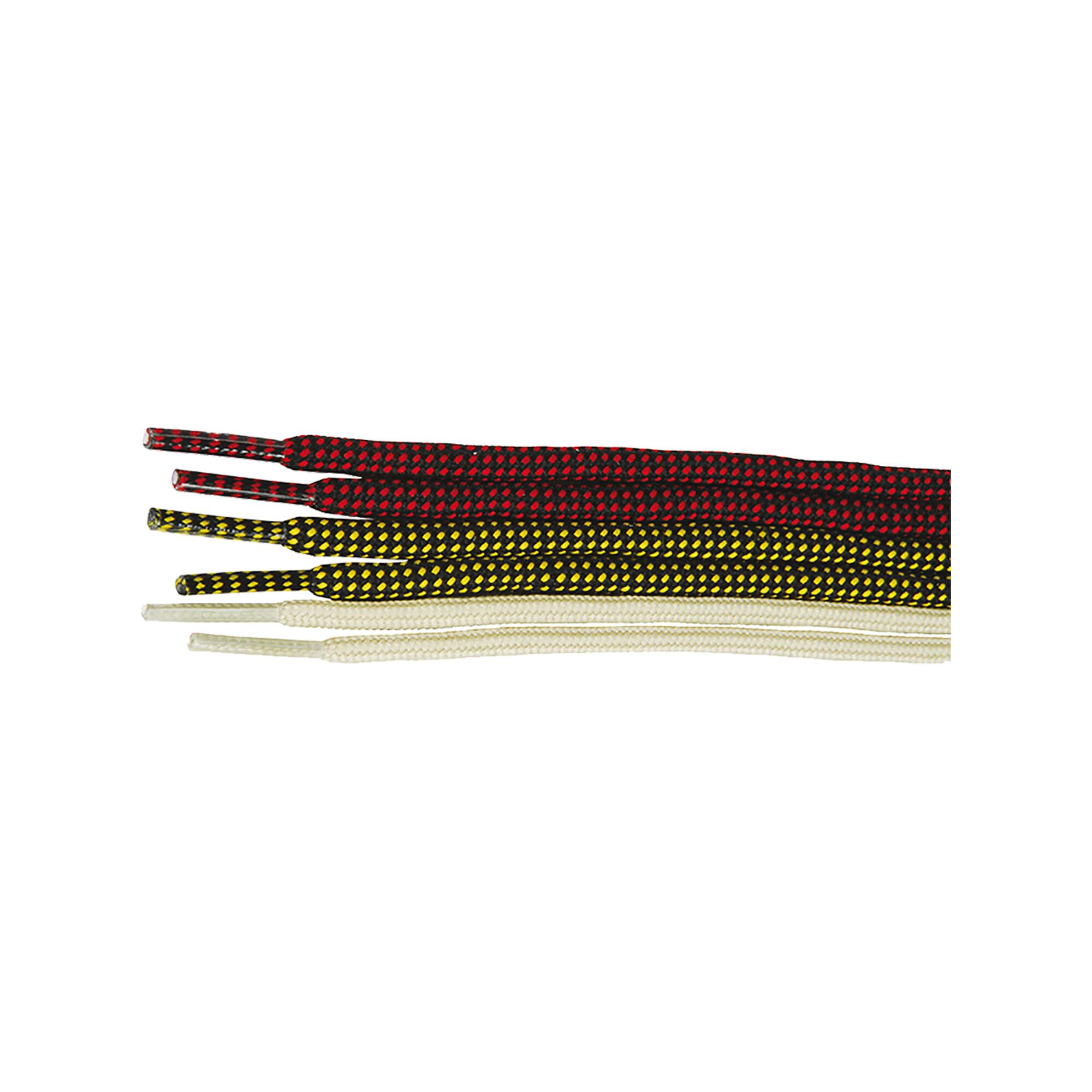 Hase Schnürsenkel Tibet schwarz-gelb 140 cm (940009)