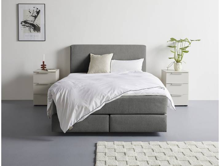 LeGer Home by Lena Gercke Boxspringbett Zalia erhältlich in verschiedenen Breiten, inkl. Toppper, wahlweise mit Bonnell- oder 7-Zonen-Tonnentaschenfederkern