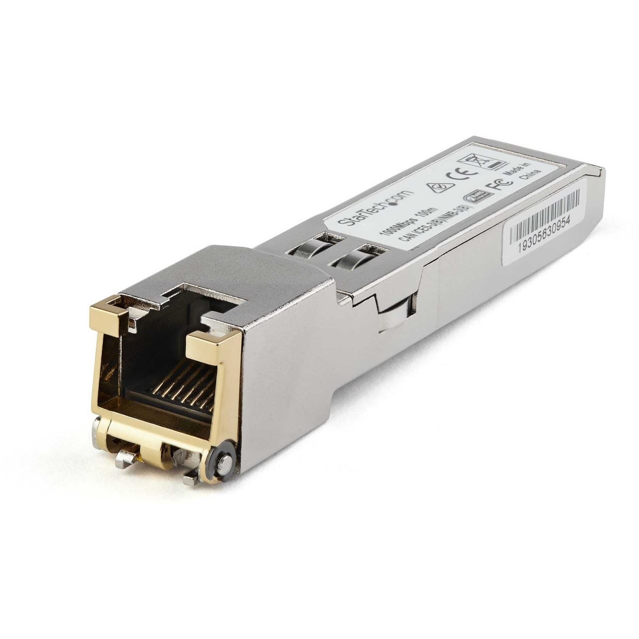 Startech Cisco GLCTEST kompatibles SFP Transceiver Modul 1000BASE-T Kupfer GLC-TE SFP-Modul RJ45 Mini-GBIC