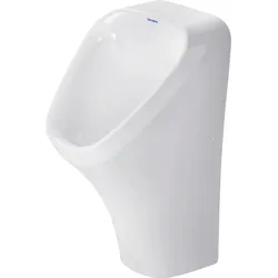 Duravit Urinal DuraStyle Dry, wasserloser Geruchsverschluss, Abgang: waagerecht, ohne Fliege, rimless, weiß, 2808300000