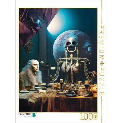 CALVENDO Puzzle Dinner for Two | 1000 Teile Lege-Größe 64x48cm Foto-Puzzle für glückliche Stunden