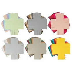 KARIN JITTENMEIER Kreativ-Set 60 Flechtkörbe aus Papier 60tlg.