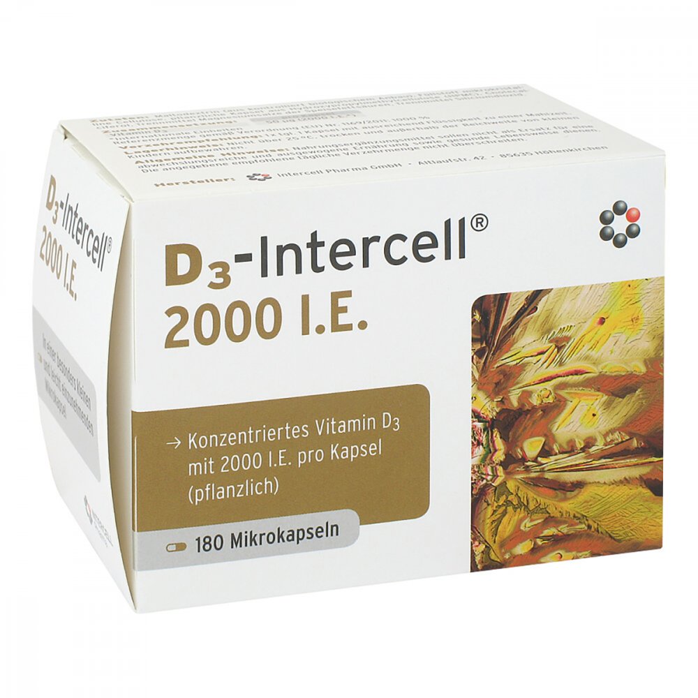 INTERCELL-Pharma GmbH D3-intercell 2000 I.e. Kapseln 10210359