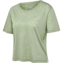 hummel hmlMT LIGHT Burnout T-Shirt Damen 6092 - seagrass M