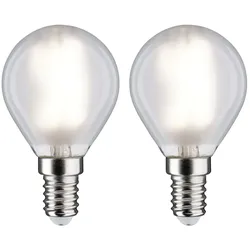 Paulmann LED Tropfen Filament   E14 230V 2x470lm 2x4,8W 4000K  Matt 28919