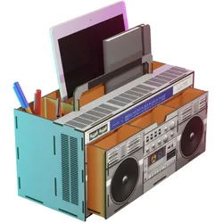 Mustard, Schreibtisch Accessoire, - Boom Box Organiser