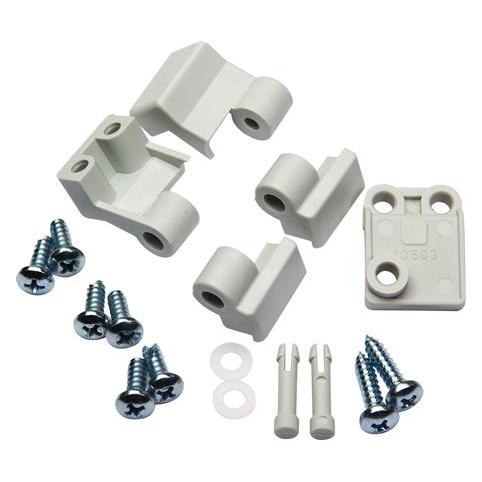 Fibox Scharnierset für EK und Solid, Teile für zwei komplette Scharniere, Preis gilt pro Satz (Gehäuse) (2550104)