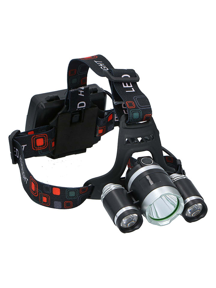 GRUNDIG LED-Stirnlampe in Schwarz - onesize