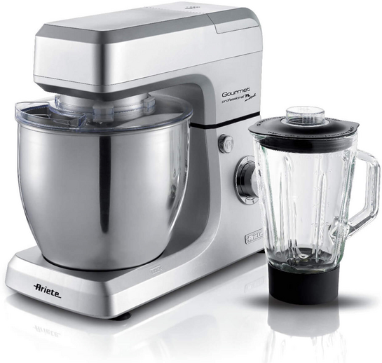 Batteur Mélangeur Planétaire avec Mixeur - Ariete Gourmet Professional 7L Metal