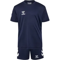 hummel hmlLOGO Sport-Set Trikot+Shorts Kinder 7026 - marine 152