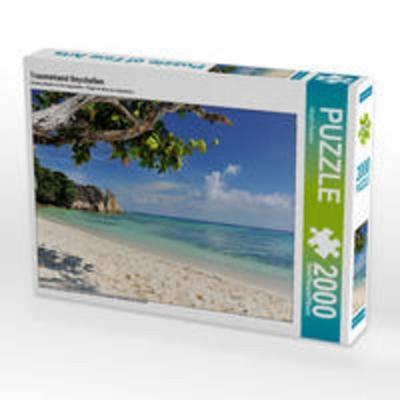 CALVENDO Puzzle Traumstrand Seychellen 2000 Teile Puzzle quer | 2000 Teile Lege-Größe 90 × 67 cm Foto-Puzzle für glückliche Stunden