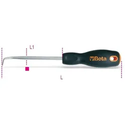 Beta Tools, Meissel, Beta 017160040 1716A-Biegehaken 240 mm