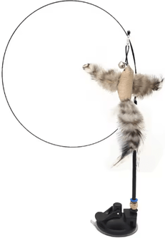 Inspire Picks Feather Flight Interactive Bird Teaser Wand Toy For Cats c sucker