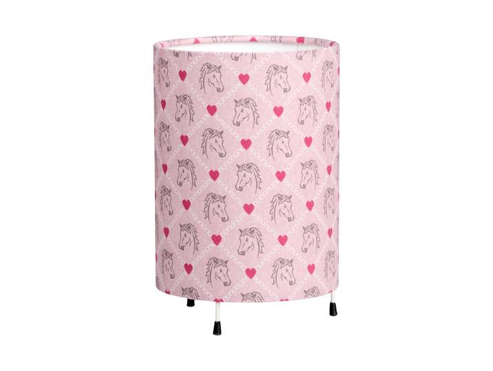 Herzpferd Tischlampe 1xLED 3W, rosa