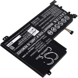 AccuCell Akku Lenovo IdeaPad 5-15IIL05, Typ L19M3PF6, Typ SB10W86952 (4850 mAh), Notebook Akku, Schwarz