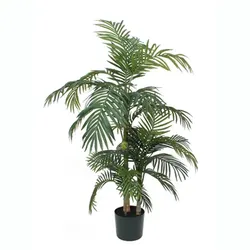 Künstliche Pflanze Goldfruchtpalme 150 cm Grün ohne Übertopf