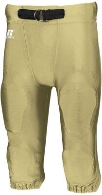 Russell Athletic F2562M Deluxe Game Football Pant in Georgia Tech Gold size Large   Nylon/Spandex Blend
