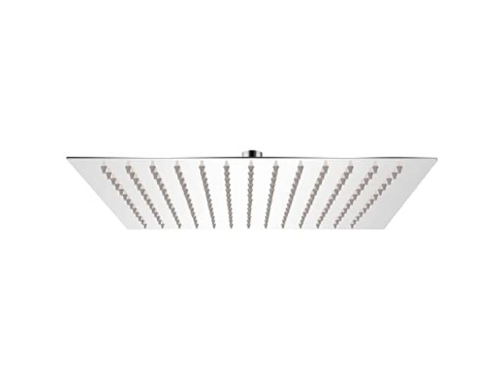vidaXL Tête de Douche Plongeante carrée en Acier Inoxydable 30x30 cm