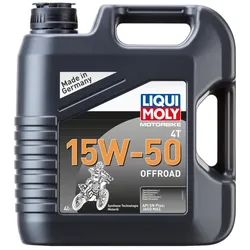 Motorbike 4T 15W-50 Offroad LIQUI MOLY 3058 4 Takt Motoröl Motorrad Motor Öl 4L