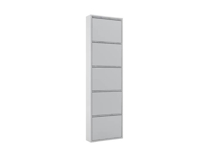 Schuhschrank „Odeo“ aus Metall Grau Kave Home