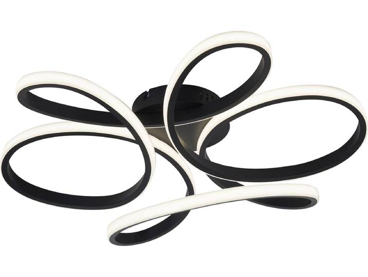 Deckenlampe LED HAKAN 60cm 30W schwarz