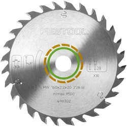 Festool, Sägeblatt, Kreissägeblatt-Set KSB-SORT/3 W 160x2,2