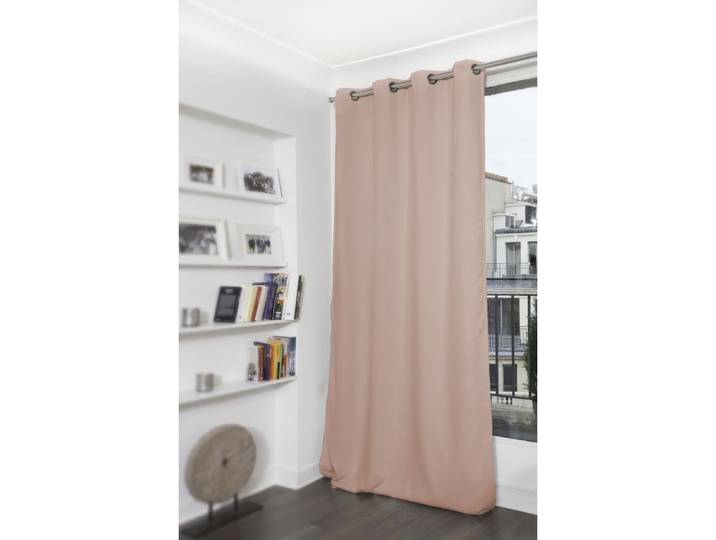 Rideau occultant oeillets beige mc8220 140lx260h