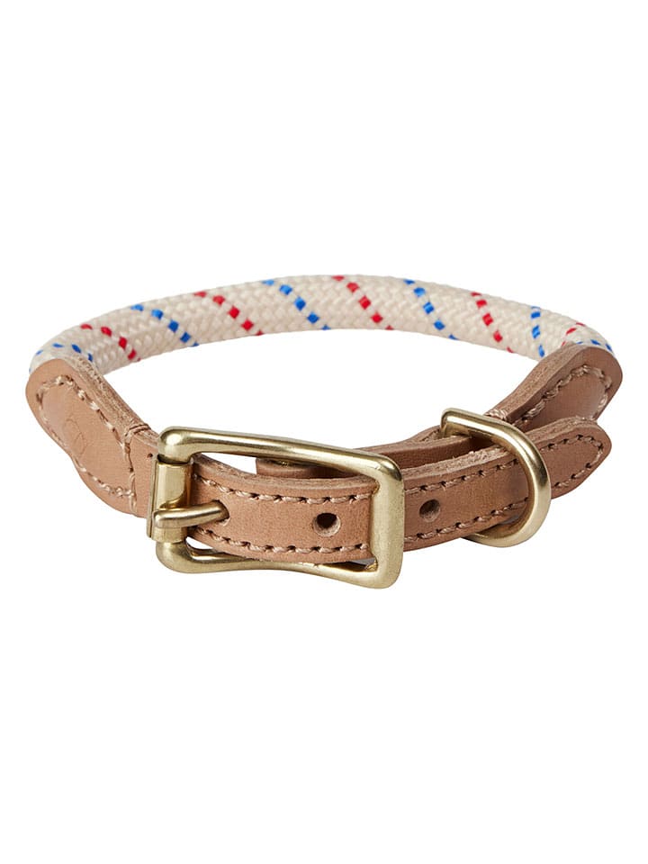OYOY living design Hundehalsband "Perry" in Creme - (L)35 cm - onesize