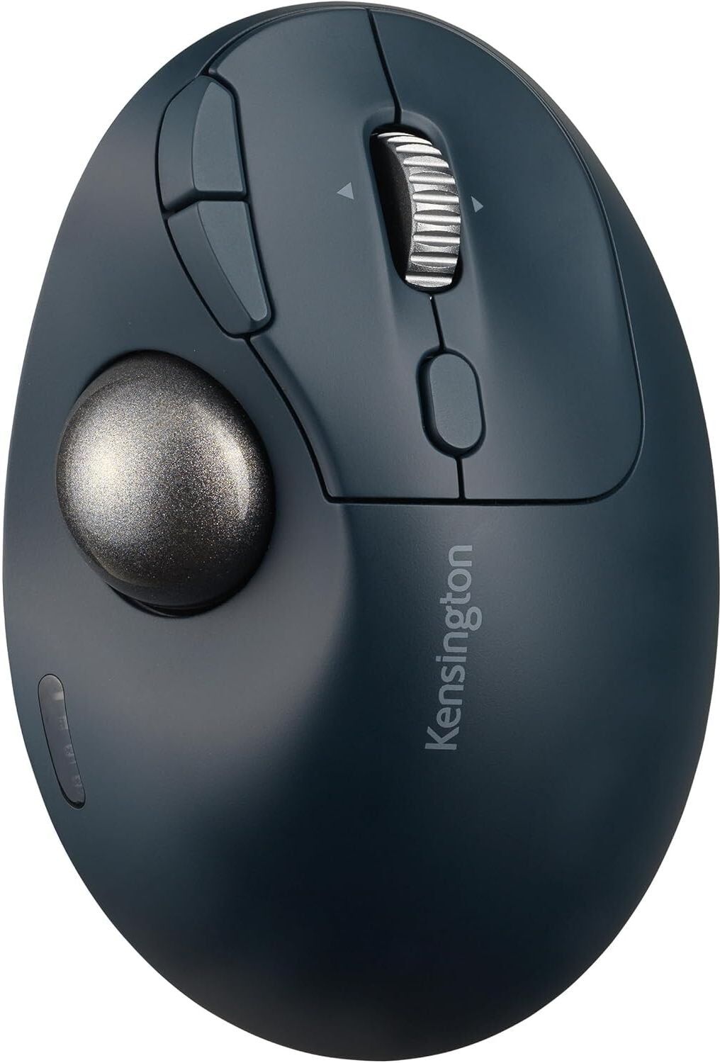 Kensington Pro Fit Ergo TB550 Rechargeable Bluetooth Trackball Mouse, 34mm Thumb Control, 4D Scroll Wheel, 51% Recycled Plastic (K72196WW), New