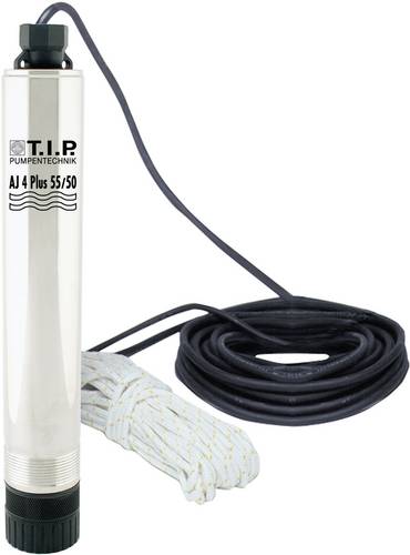 T.I.P. - Technische Industrie Produkte 30104 AJ 4 Plus 55/50 Tiefbrunnenpumpe 3300 l/h 50m