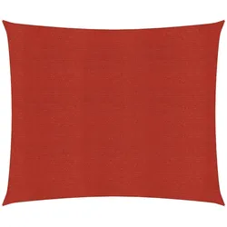 Helloshop26 - Sonnensegel/Sonnenschirm 160 g/m2 rot 6 x 6 m HDPE 02_0009291