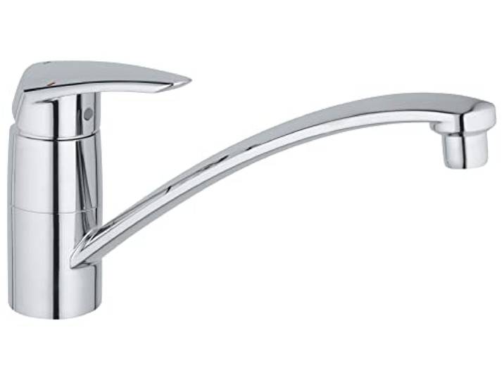 GROHE Eurodisc, Küchenarmatur 140° schwenkbar, einfache Montage