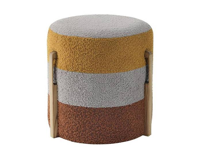 Xlmoebel Hocker Designer Fußhocker im Ottoman-Stil mit hochwertiger Verarbeitung (1 St., Hocker), Hergestellt in Europa
