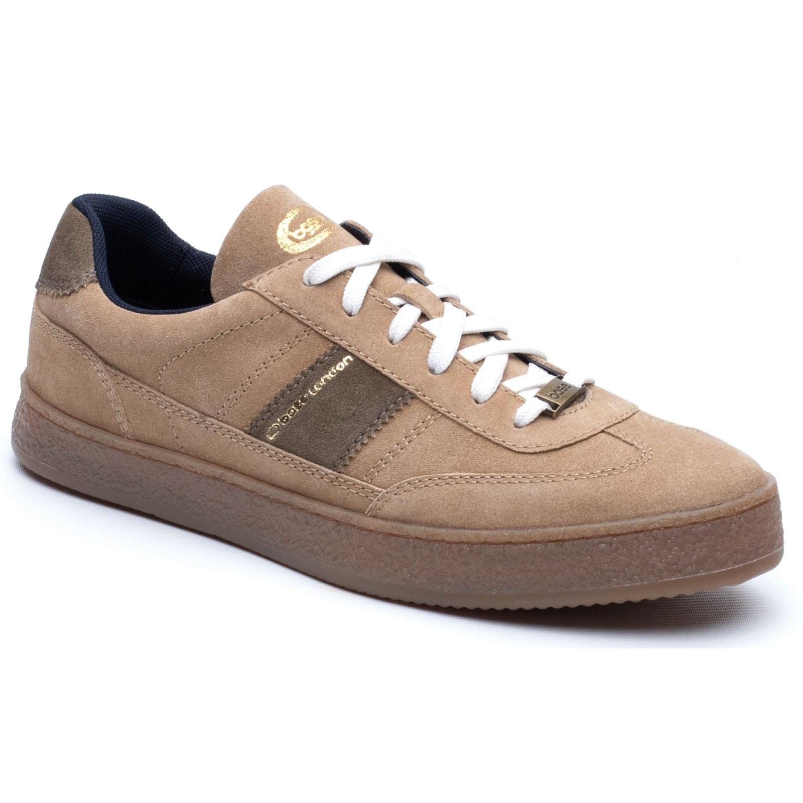 Base London Banksy Lederen Heren Sneakers