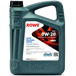 0W-20 ROWE Synt RS Longlife IV Motoröl 5 Liter