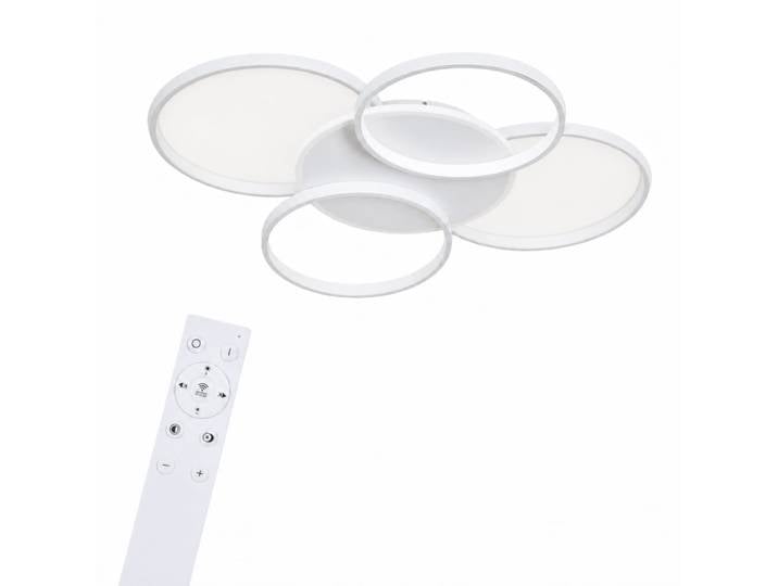 Plafonnier fer blanc 67x55.5x6cm led 70w