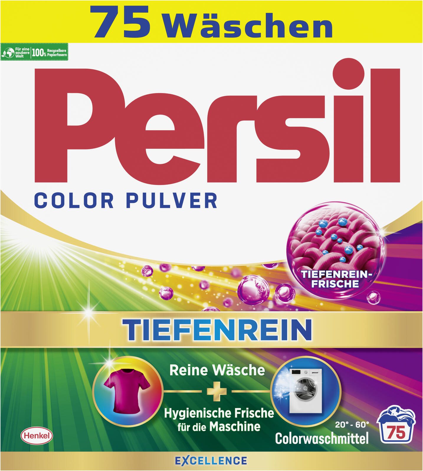 Persil COLOR PULVER TIEFENREIN Waschmittel frisch 4,5 kg PPC75