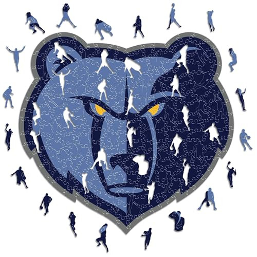 Iconic Puzzles NBA Memphis Grizzlies Puzzel, meerkleurig, 270 stuks