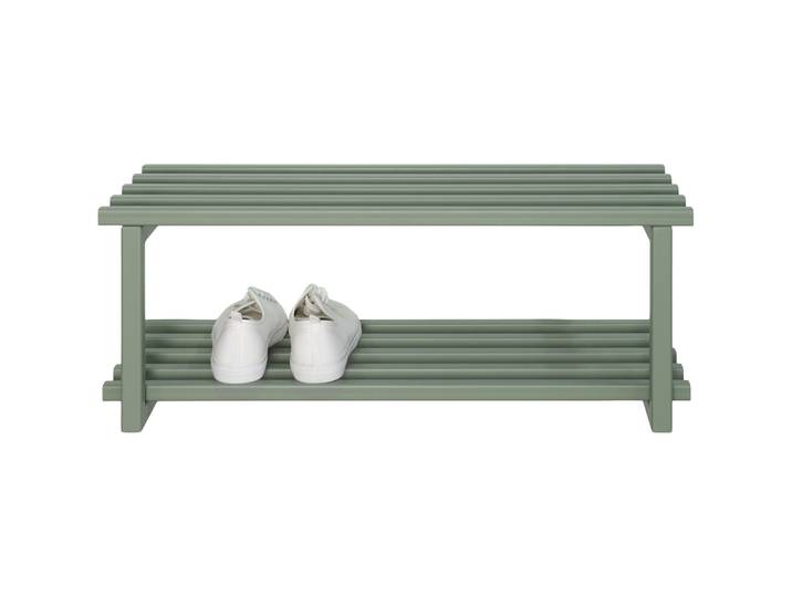 Spinder Design Schuhregal Hesta dusty green Stahl B 71 H 26 cm - Schuhregal