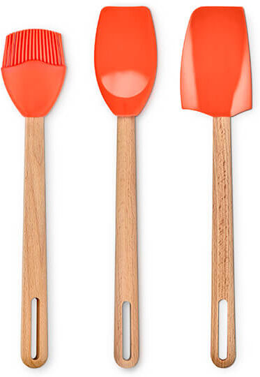 Le Creuset Signature Silicone Volcanic Set of 3 Baking Tools
