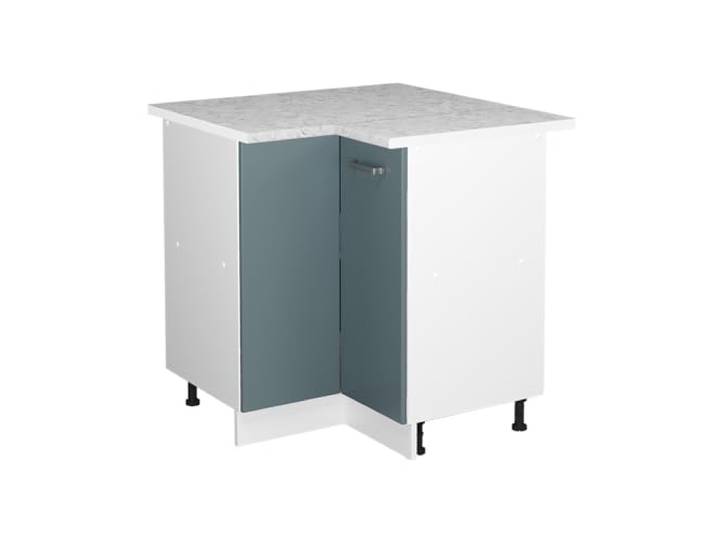 Vicco Eckschrank für Hausrat R-Line, Blau-Grau, 75.6 cm