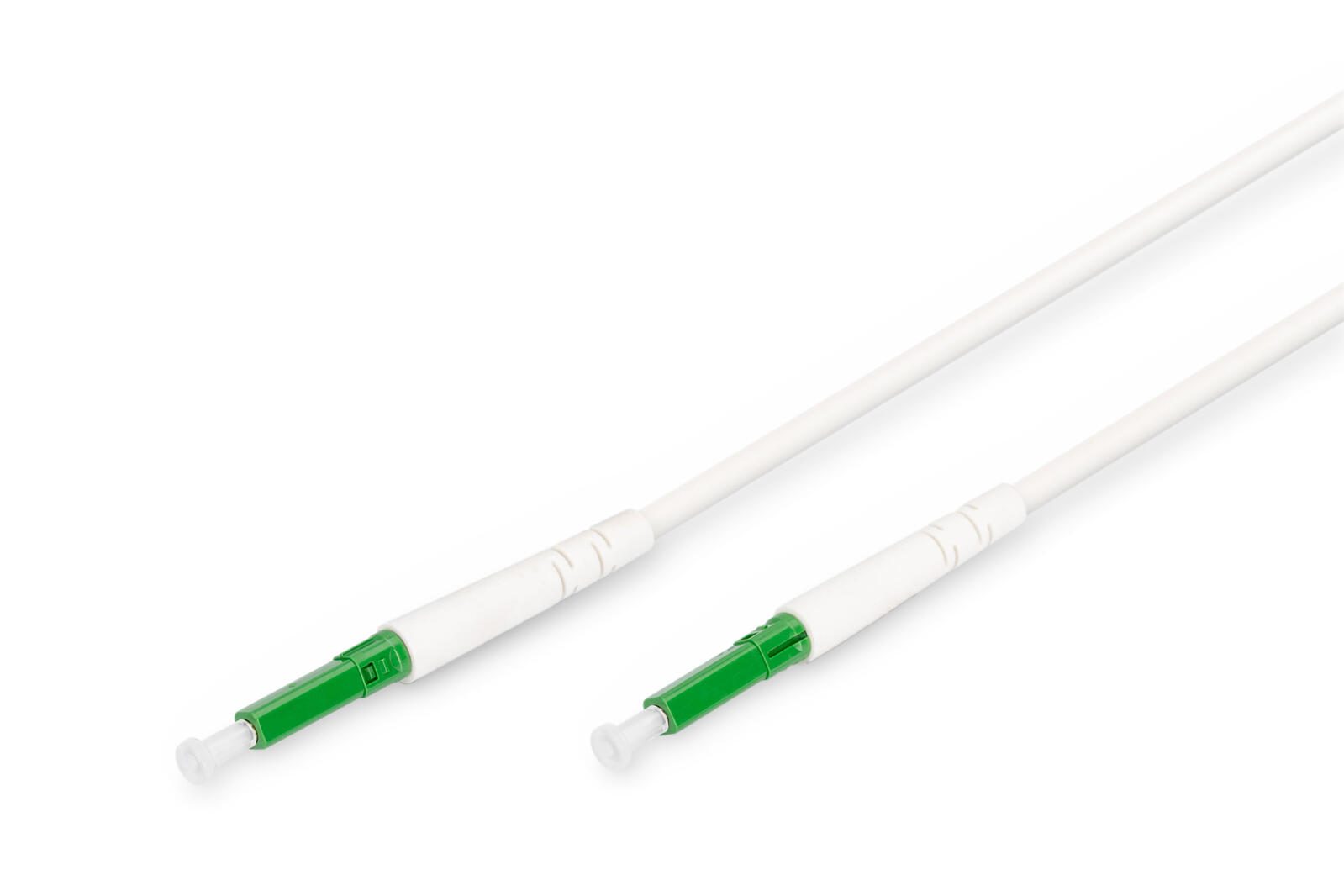 Digitus FTTH vorkonfektioniertes Dropkabel, einblasbar, Singlemode, 1 Faser, LC/APC, 10 m DK-3901LCA-10