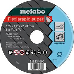 Metabo 616234000 Trennscheibe 125 mm 25 St. Edelstahl (rostfrei)