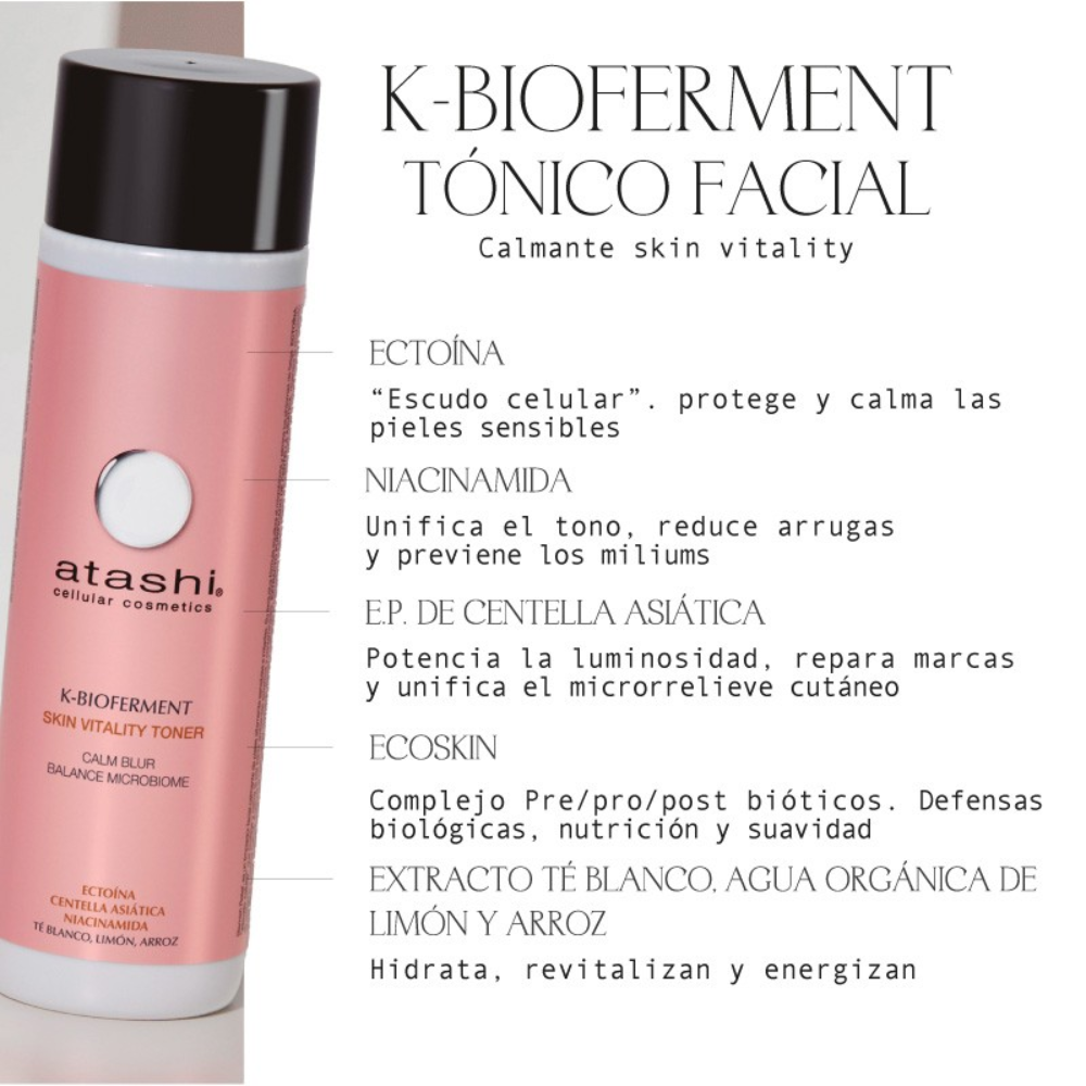 Atashi K-Bioferment Skin Vitality Toner 250mL