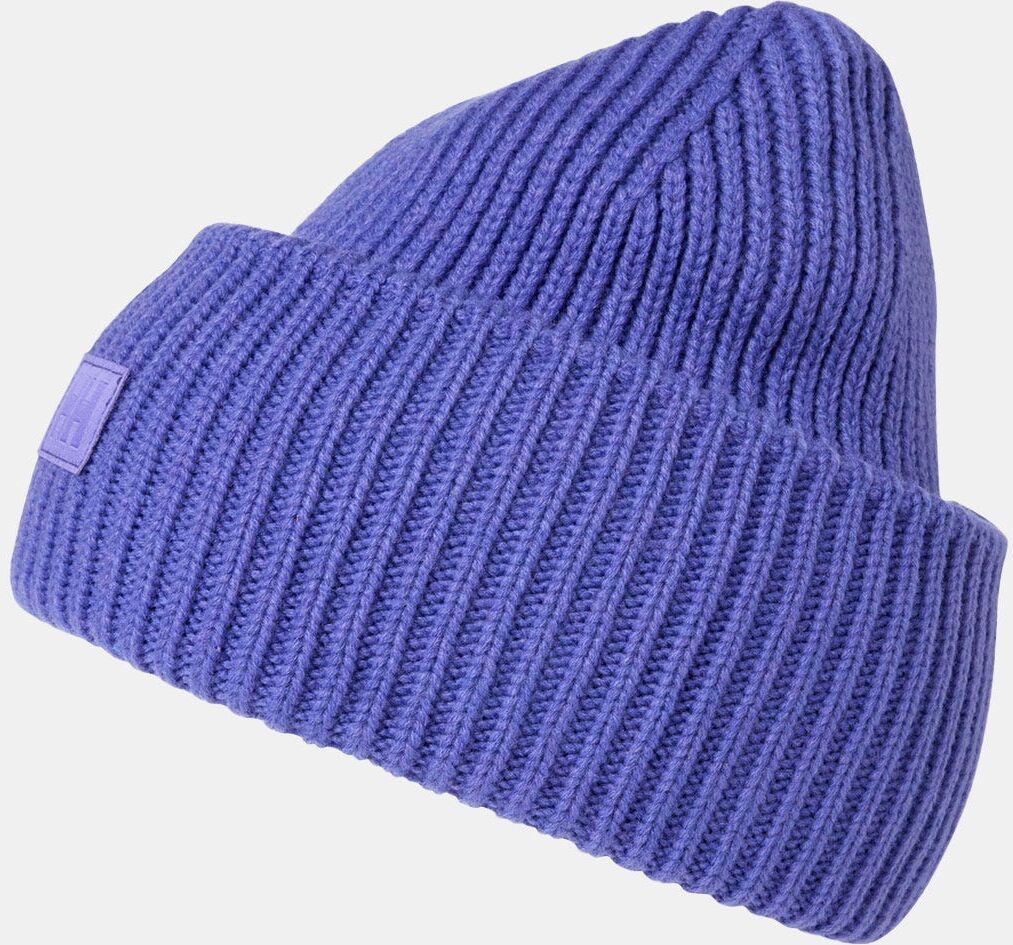 Helly Hansen Unisex Rib Beanie - Blue/Purple - STD